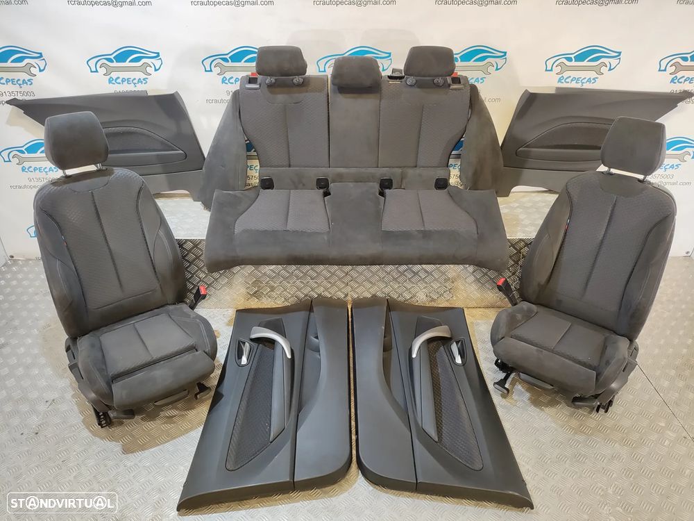 BANCOS TECIDO E ALCÂNTARABMW SERIE 1 F21 PACK M - 1