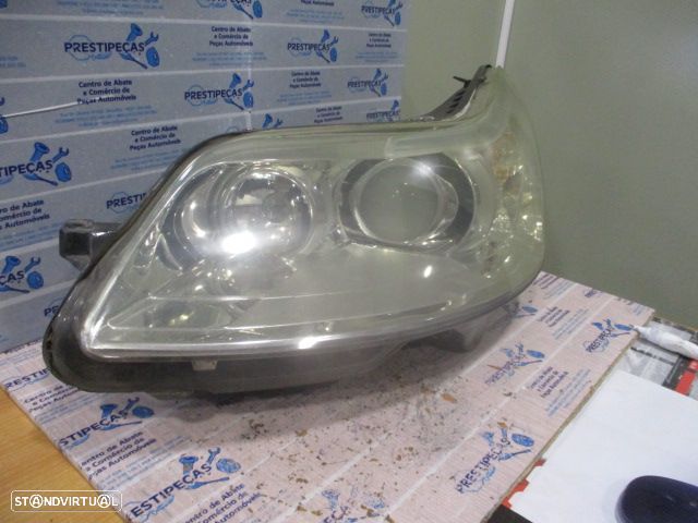 Farol 9646894380 CITROEN C4 2005 1.6HDI 109CV 5P CINZA ESQ H1 + XENON ORIGINAL DANIFICADO - 2