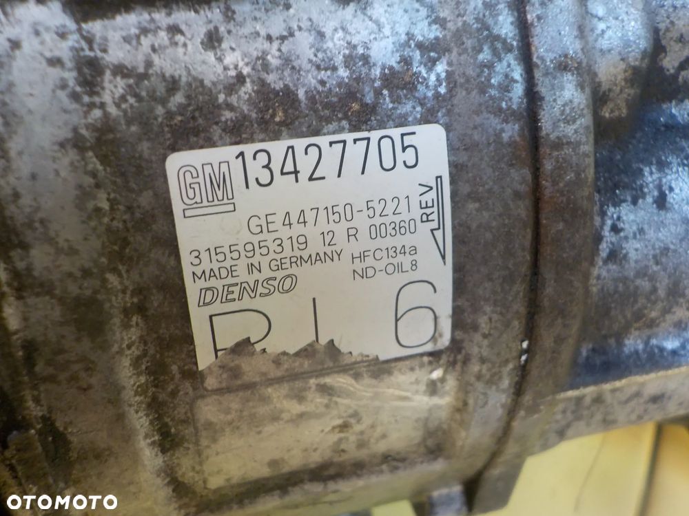 CORSA E ADAM 1.0 TURBO 16r 116KM B10XFT sprezarka klimatyzacji 13427705 - 6