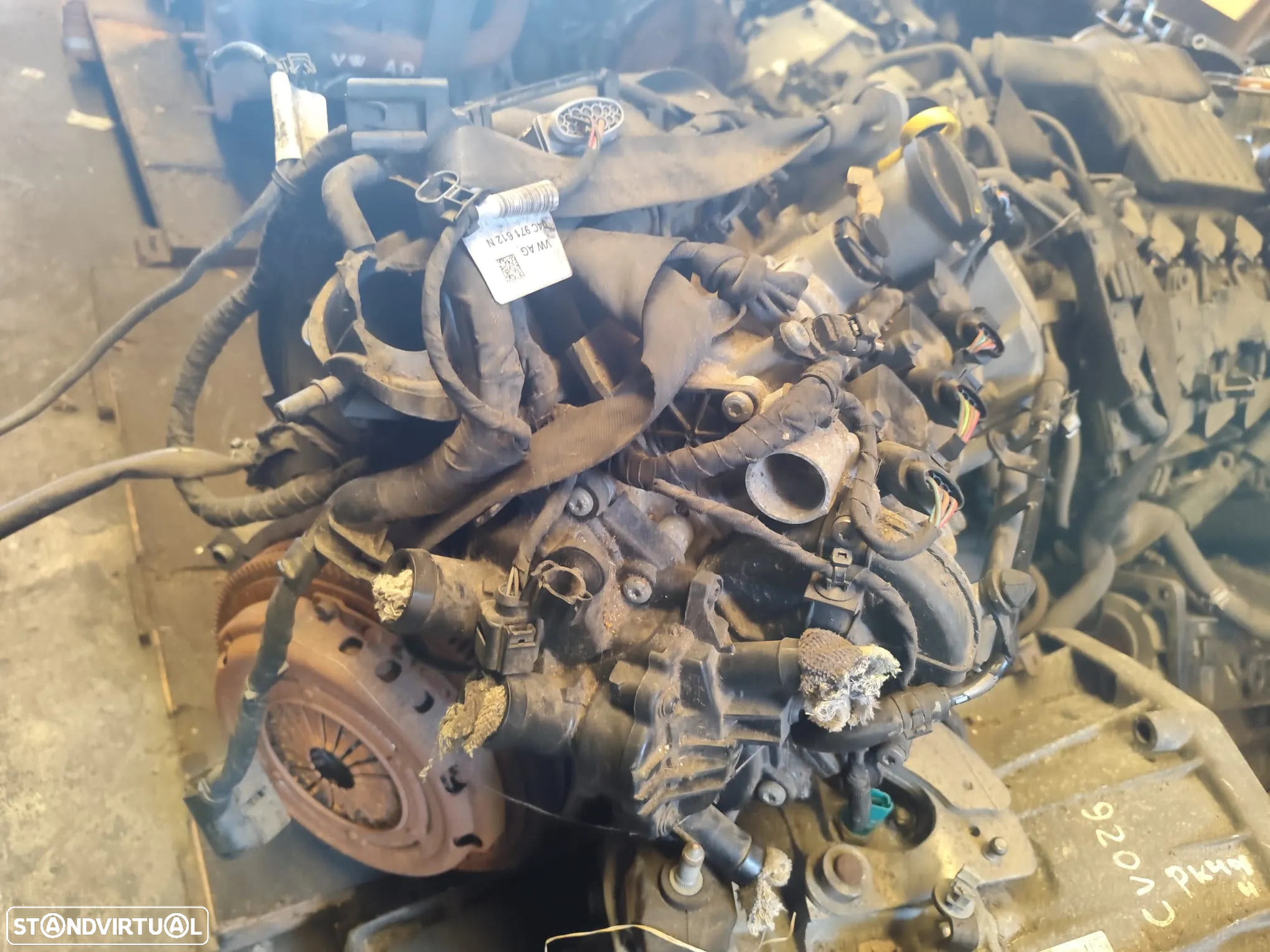 VW POLO 6R MOTOR 1.0 GASOLINA REF: CHYC - M031 - 4