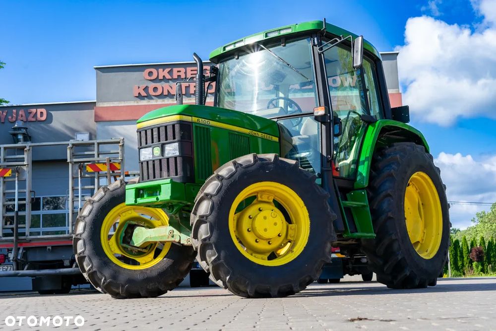 John Deere 6100 Stan idealny Bez Elektroniki  Ciągnik Prasa Rozrzutnik Obornika - 9