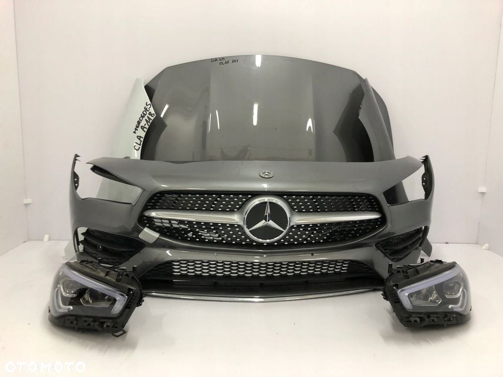 MERCEDES CLA W118 AMG MASKA ZDERZAK PRZÓD LAMPY BŁOTNIKI - 1
