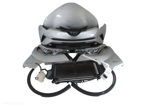 Toyota CHR CH-R Hybryda kpl. przód maska zderzak reflektor błotnik chłodnice pas wzmocnienie nadkole