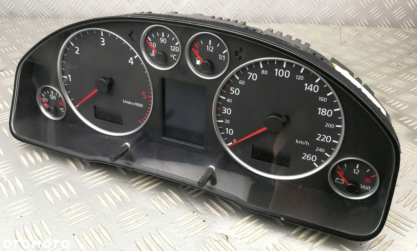 4B0920933M licznik zegary wyświetlacz pełen fis AUDI A6 C5 2,5 TDI EUROPA - 7