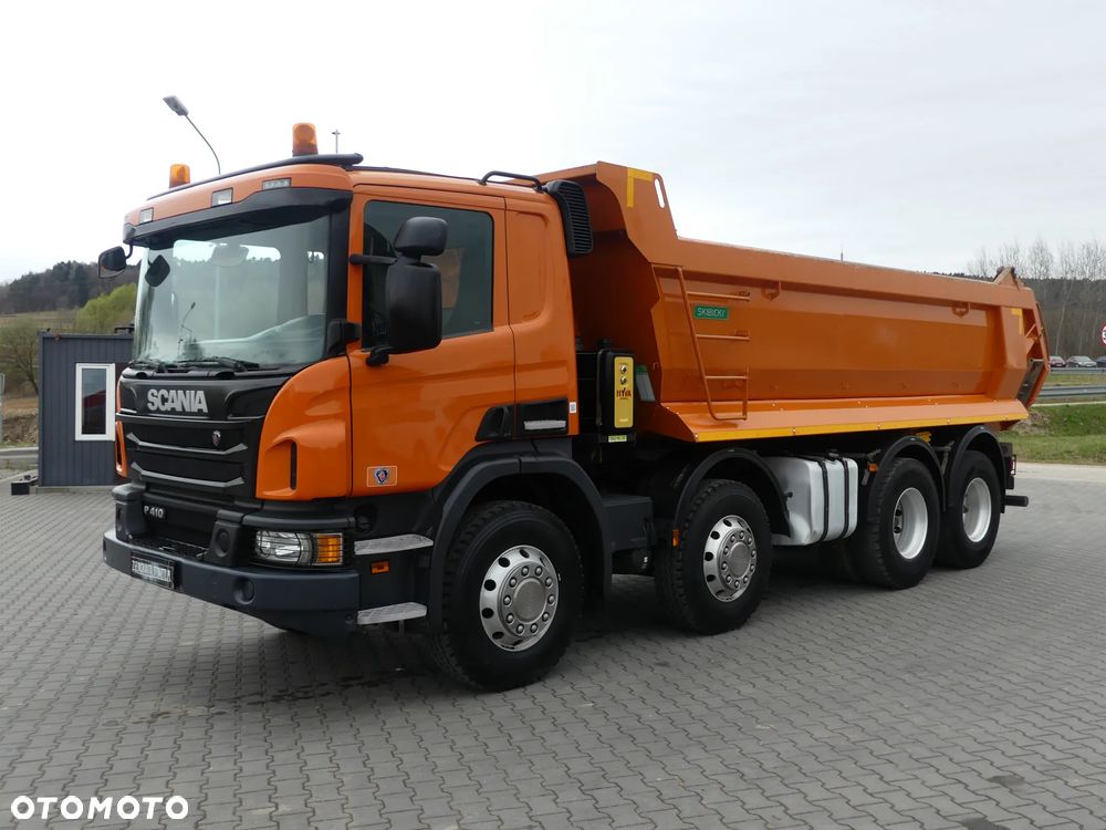 Scania P410 8x4 / WYWROTKA / ALUFELGI / MANUAL / EURO 6 / - 11