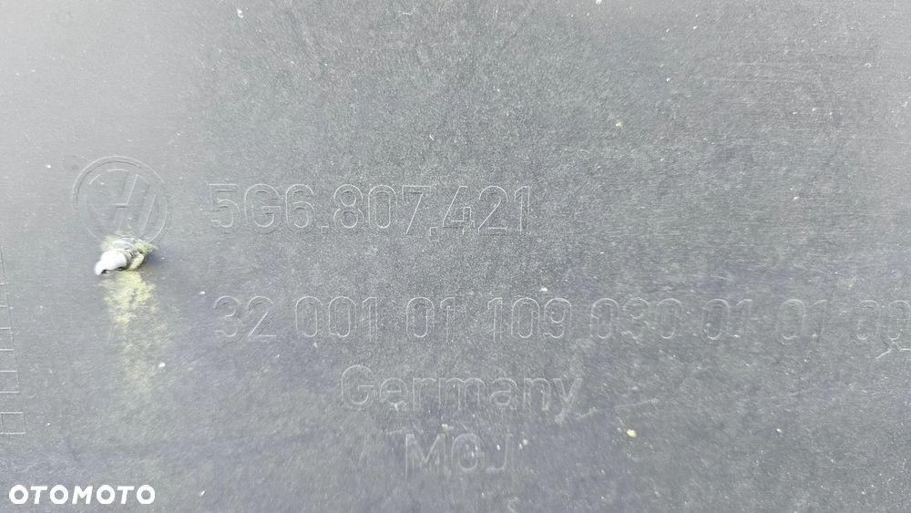 VW GOLF VII 7 HB HATCHBACK Zderzak tył Zderzak tylny 4x PDC czujniki parkowania 5G6807421 - 23