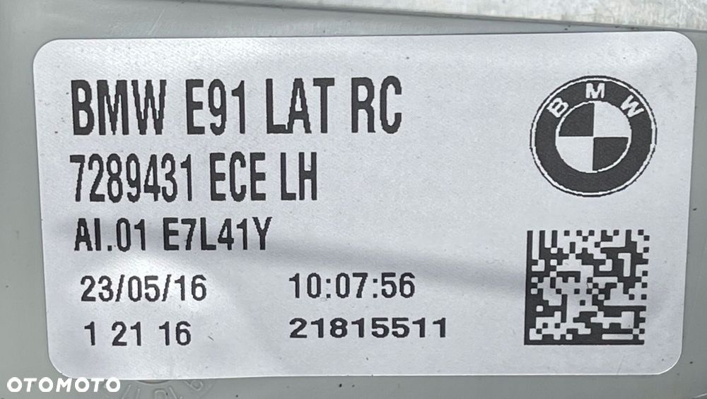 BMW 3 E91 LIFT LCI LAMPA LEWA TYŁ BŁOTNIKA LED 7289431 NOWA - 5