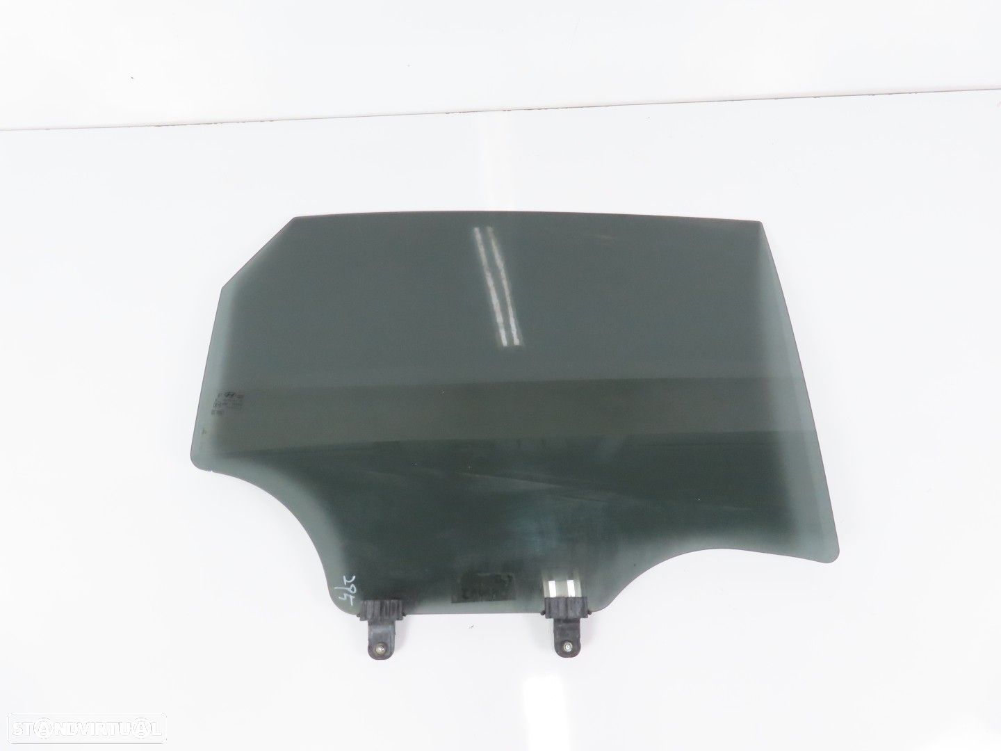 Vidro da porta Escurecido Direito/Trás Usado / Original HYUNDAI KONA / KAUAI (OS... - 1