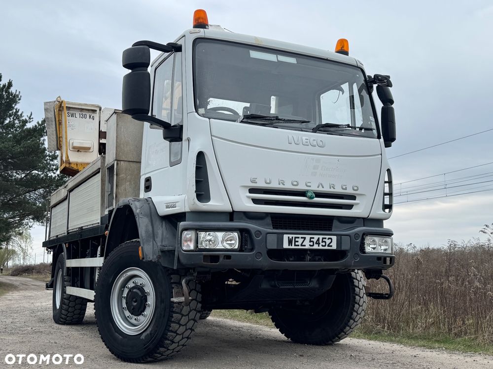 Iveco Eurocargo 140E25 4x4 podnośnik zwyżka wciagarka - 14