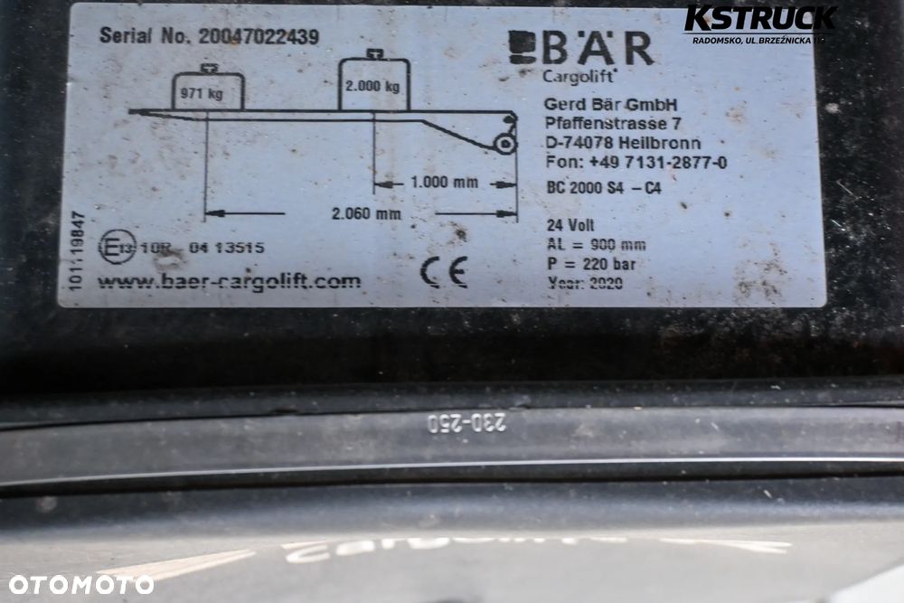 Mercedes-Benz Atego kontener 7,25 - 15