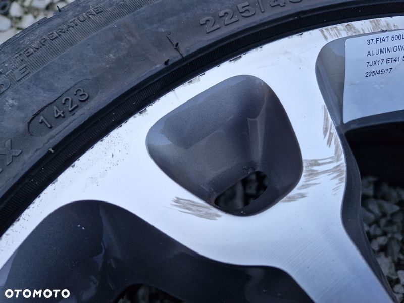 FIAT 500L FELGA ALUMINIOWA KOŁO ZAPASOWE 17 '' 7J ET41 5x98 225/45/R17 735577032 - 4