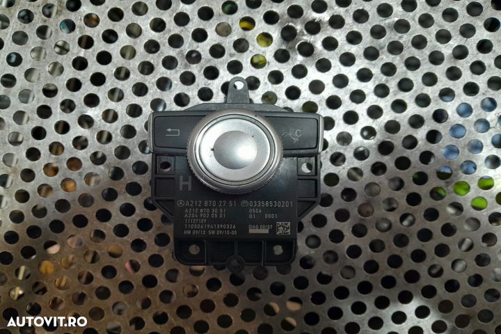 BUTON CONTROL MULTIMEDIA A21287027 Mercedes-Benz E-Class C207 [2009 - - 1