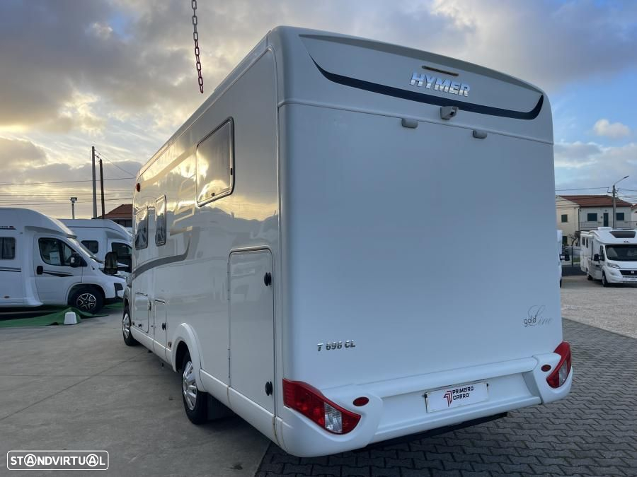 Hymer Tramp 698 c.central e basculante Gold edition - 2