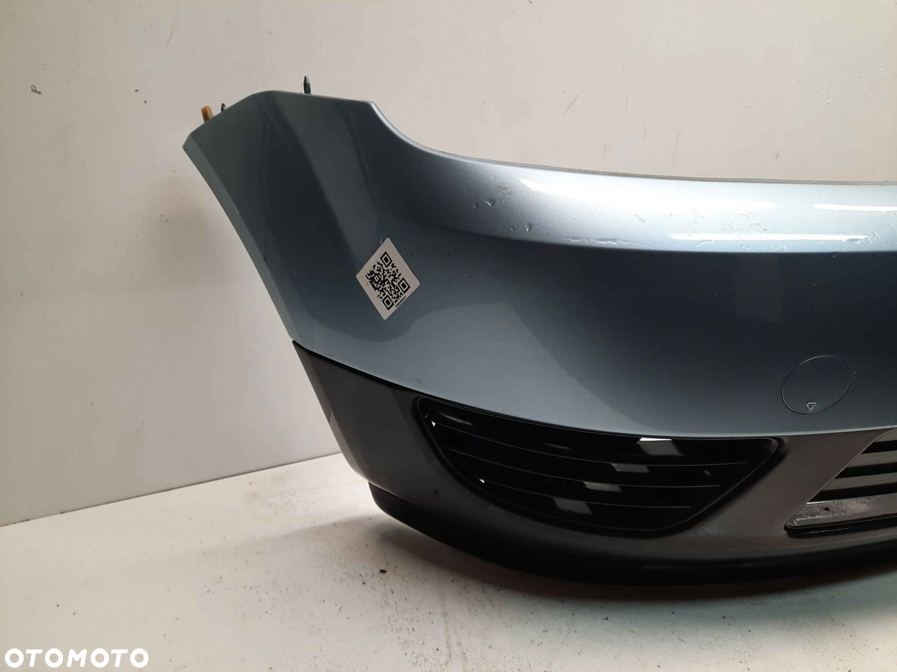 ^ ZDERZAK PRZÓD PRZEDNI FORD FIESTA MK.6 6 VI J4 BŁĘKITNY - 6