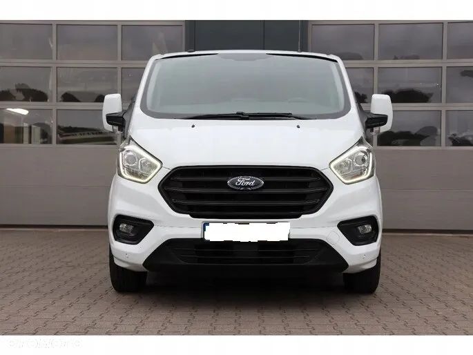 Przód kompletny maska zderzak błotniki lampy chłodnice Ford Transit Custom MK8 Lift - 1