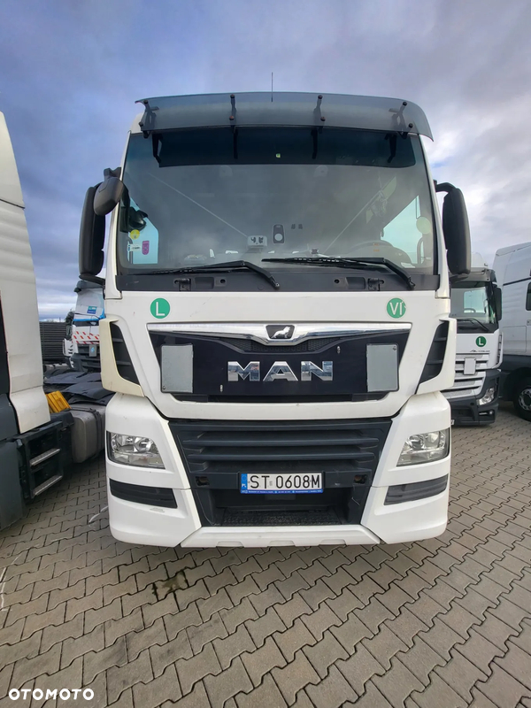 MAN TGX 18.500 Uszkodzony silnik