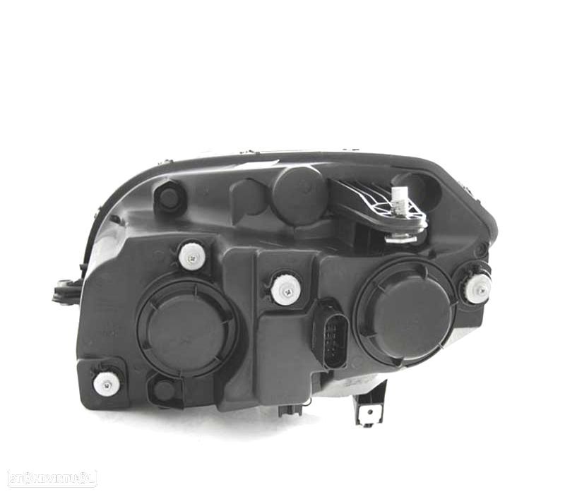 FARÓIS OPTICAS PARA MERCEDES GLK X204 LUZ DIURNA FUNDO CROMADO - 2