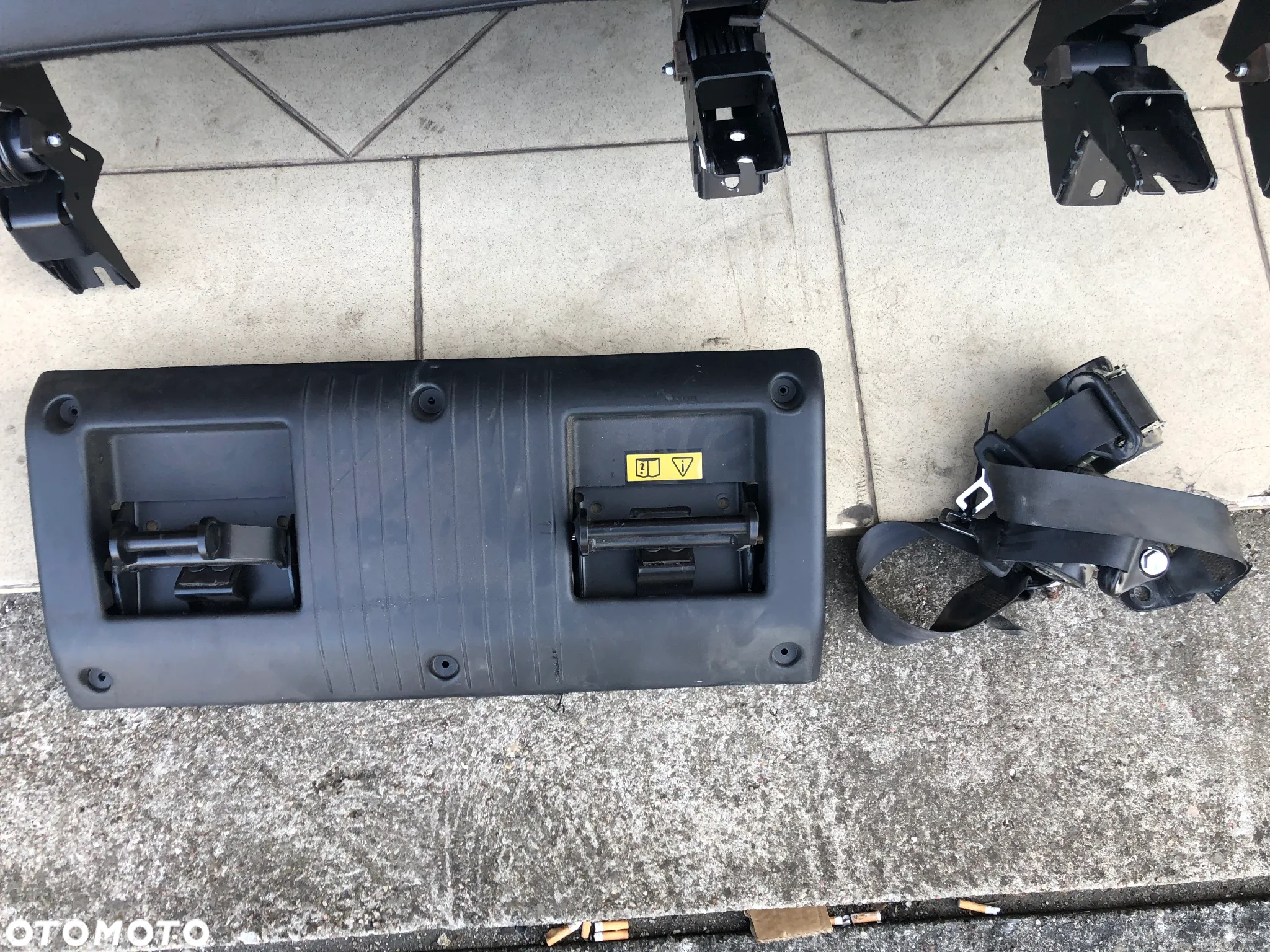 Kanapa tylna siedzenia 2 rząd kompletny zestaw Land Rover Defender Puma - 2