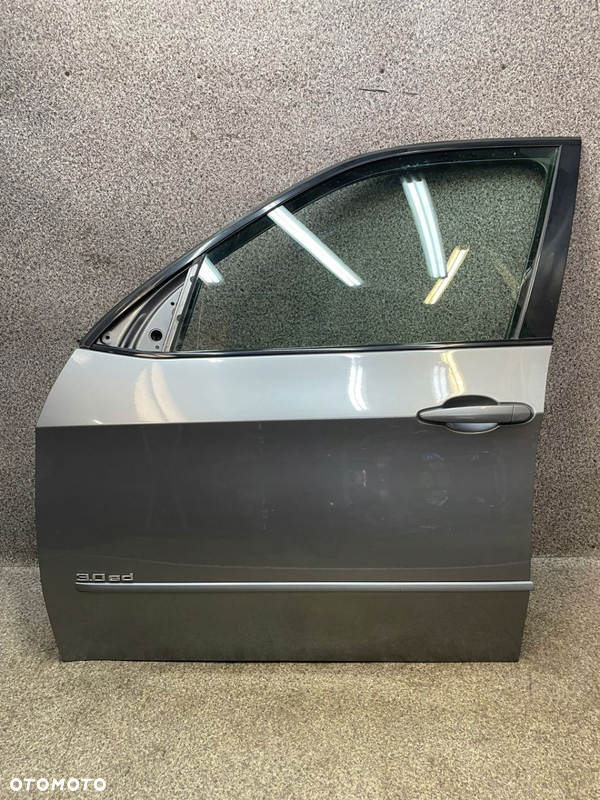 Drzwi lewy przod przednie A52 A52/7 SPACEGRAU METALLIC BMW E70 X5 BDB