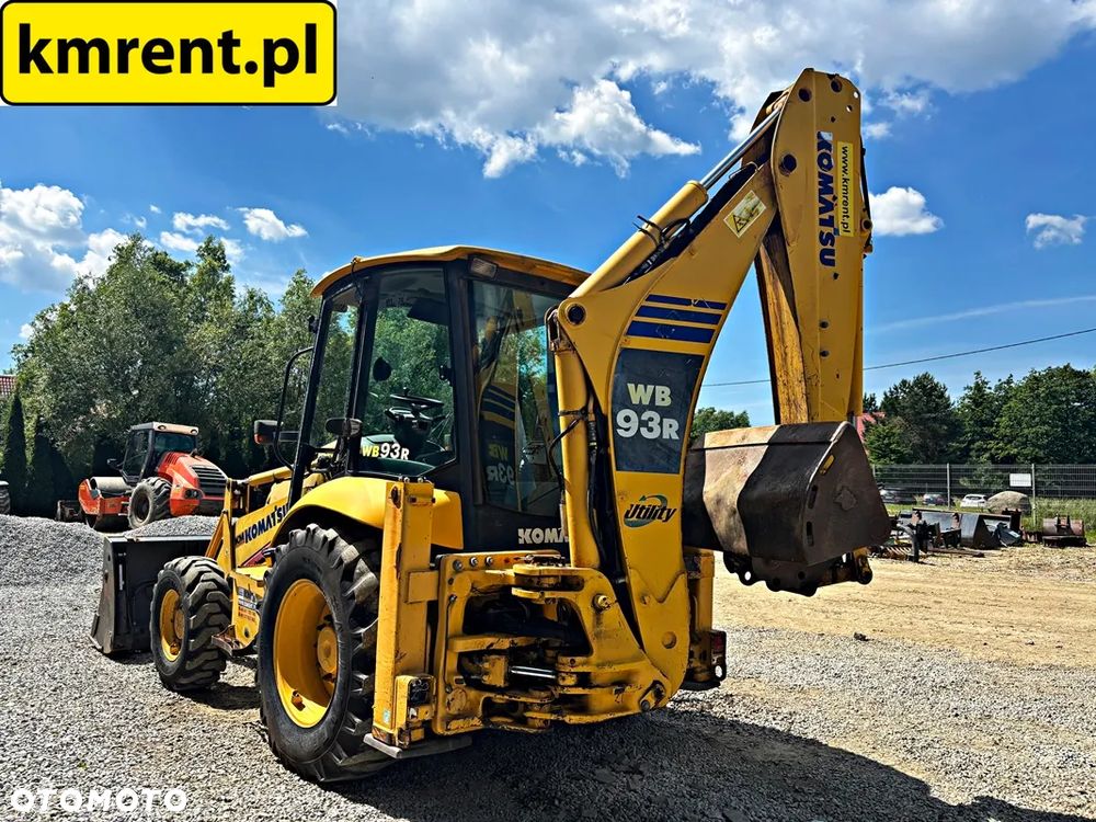 Komatsu WB93R KOPARKO-ŁADOWARKA 2008R. MTH:3807! | JCB 3CX CAT 432 428 CASE 580 590 NEW HOLLAND 110 115 VOLVO BL 71 - 18
