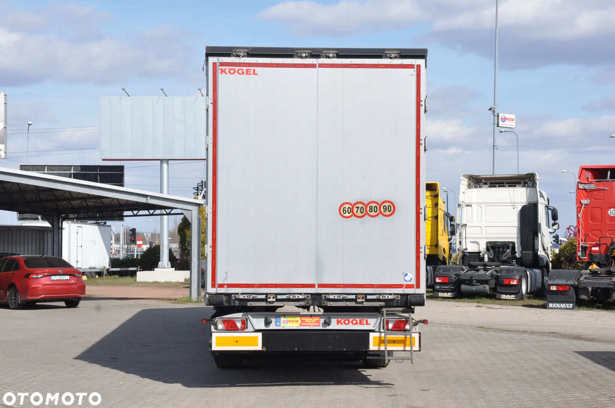 Kögel STANDARD PODNOSZONA OŚ NOVUM WAGA 6 240 kg - 6