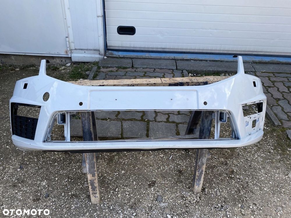 ZDERZAK PRZÓD PRZEDNI SKODA OCTAVIA III LIFT RS 5E0807221AA Z KRATKĄ I PŁYTĄ - 1