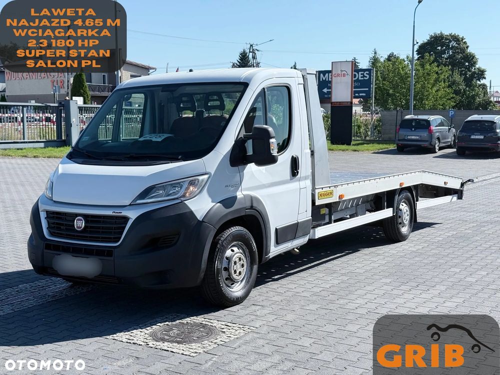 Fiat Ducato Autolaweta Laweta Przewóz Pojazdów Zarejestrowany w PL - 1