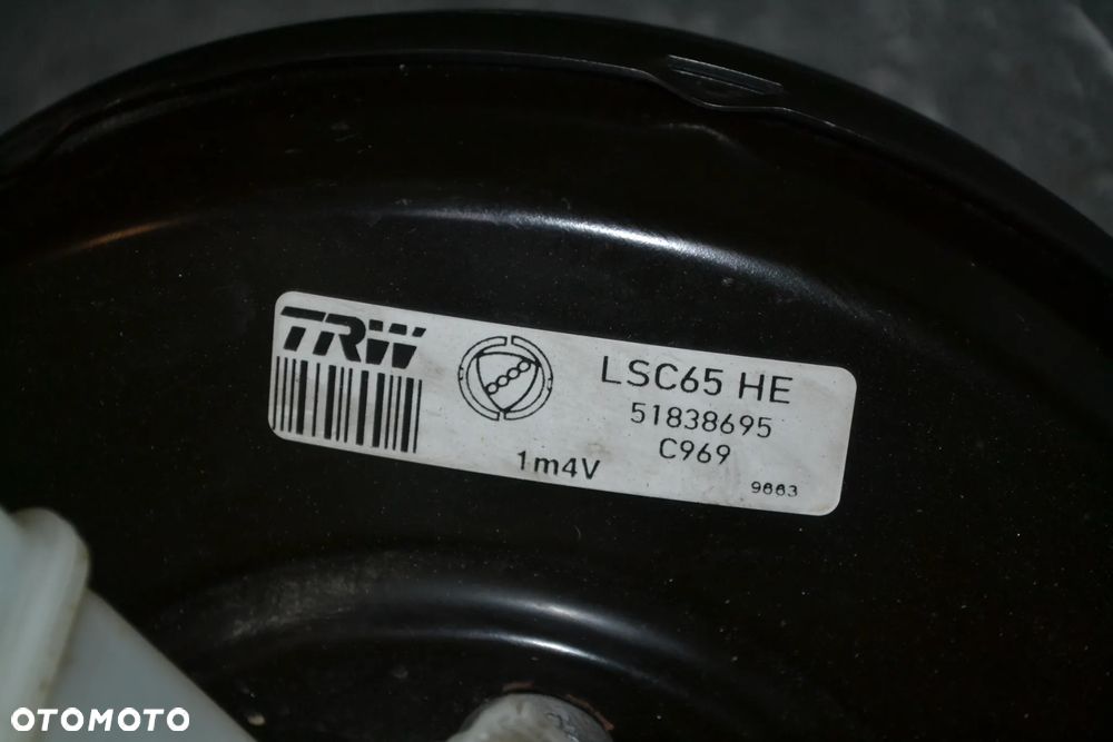 FIAT 500 PANDA SERWO POMPA HAMULCOWA 51838695 - 3