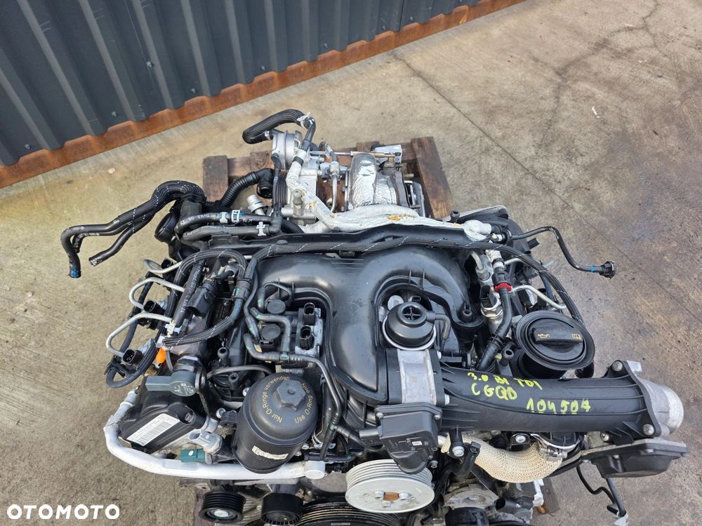 SILNIK KOMPLETNY AUDI A6 C7 A7 4G Q5 8R 3.0 BI TDI CGQ CGQB 104507 KM ! - 2