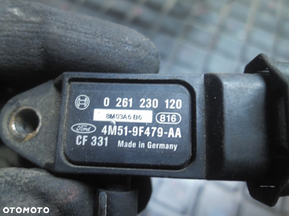 CZUJNIK CIŚNIENIA MONDEO MK4 1.8 TDCI 0261230120 + WTYCZKA INSTALACJA - 2