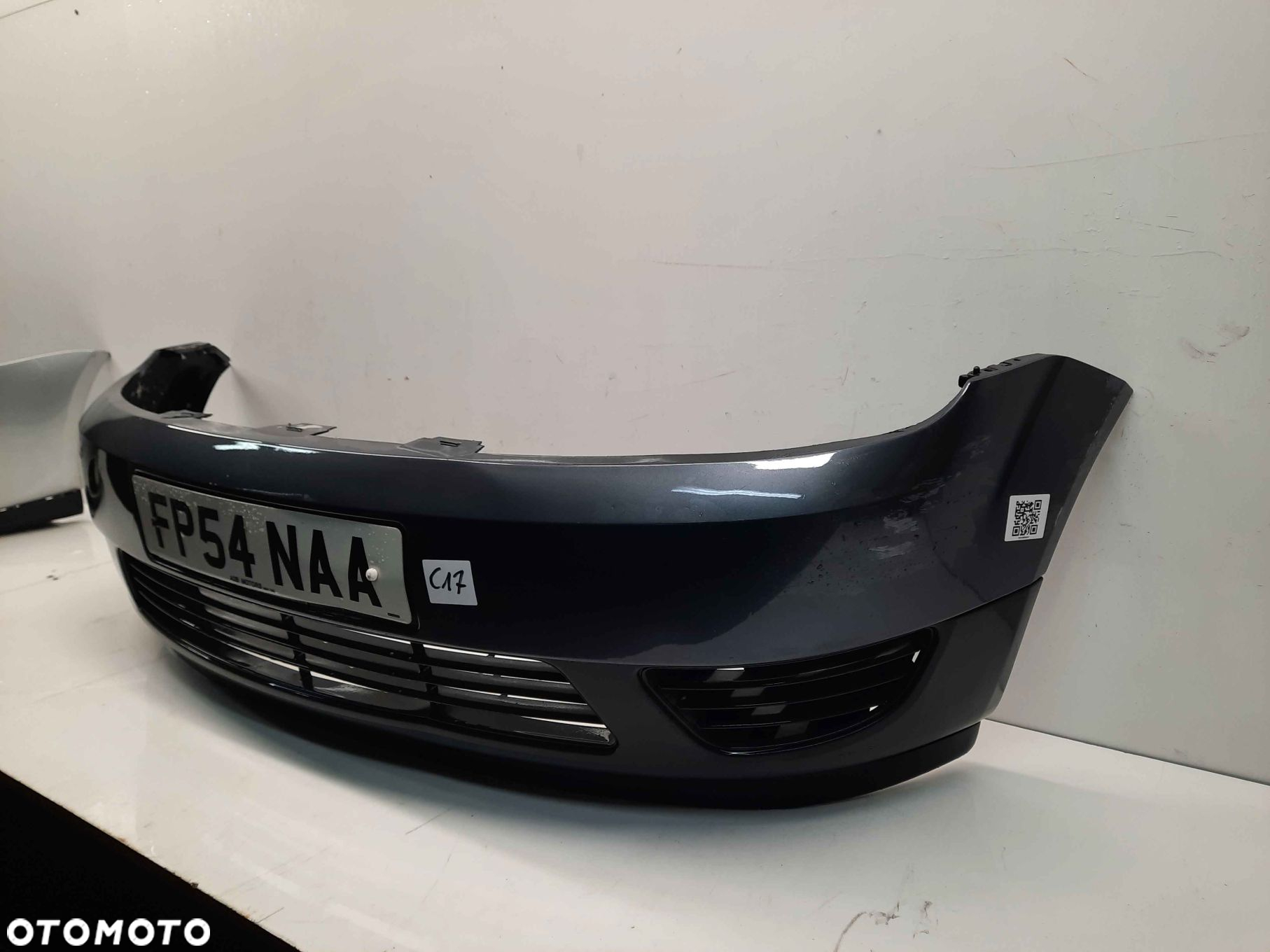 ^ ZDERZAK PRZÓD PRZEDNI FORD FIESTA MK.6 6 VI S5 SZARY GRAFITOWY - 3