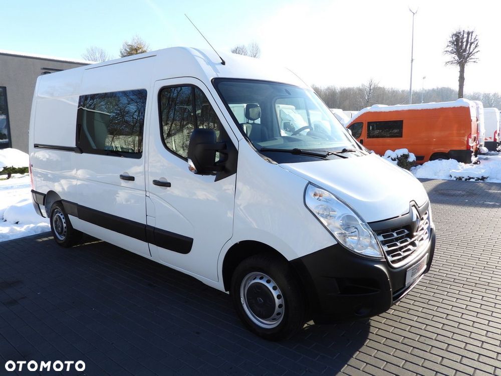 Renault MASTER FURGON BRYGADÓWKA 7 MIEJSC TEMPOMAT KLIMATYZACJA  110KM - 5