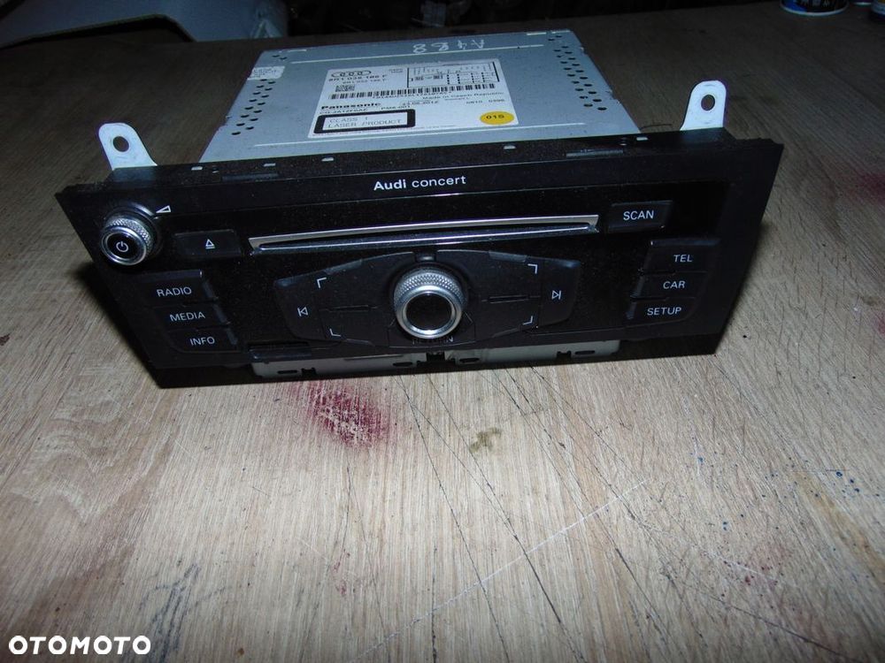 Radio CD SD AUDI CONCERT 8R1035186F AUDI A4 B8 Q5 8R0 - 1