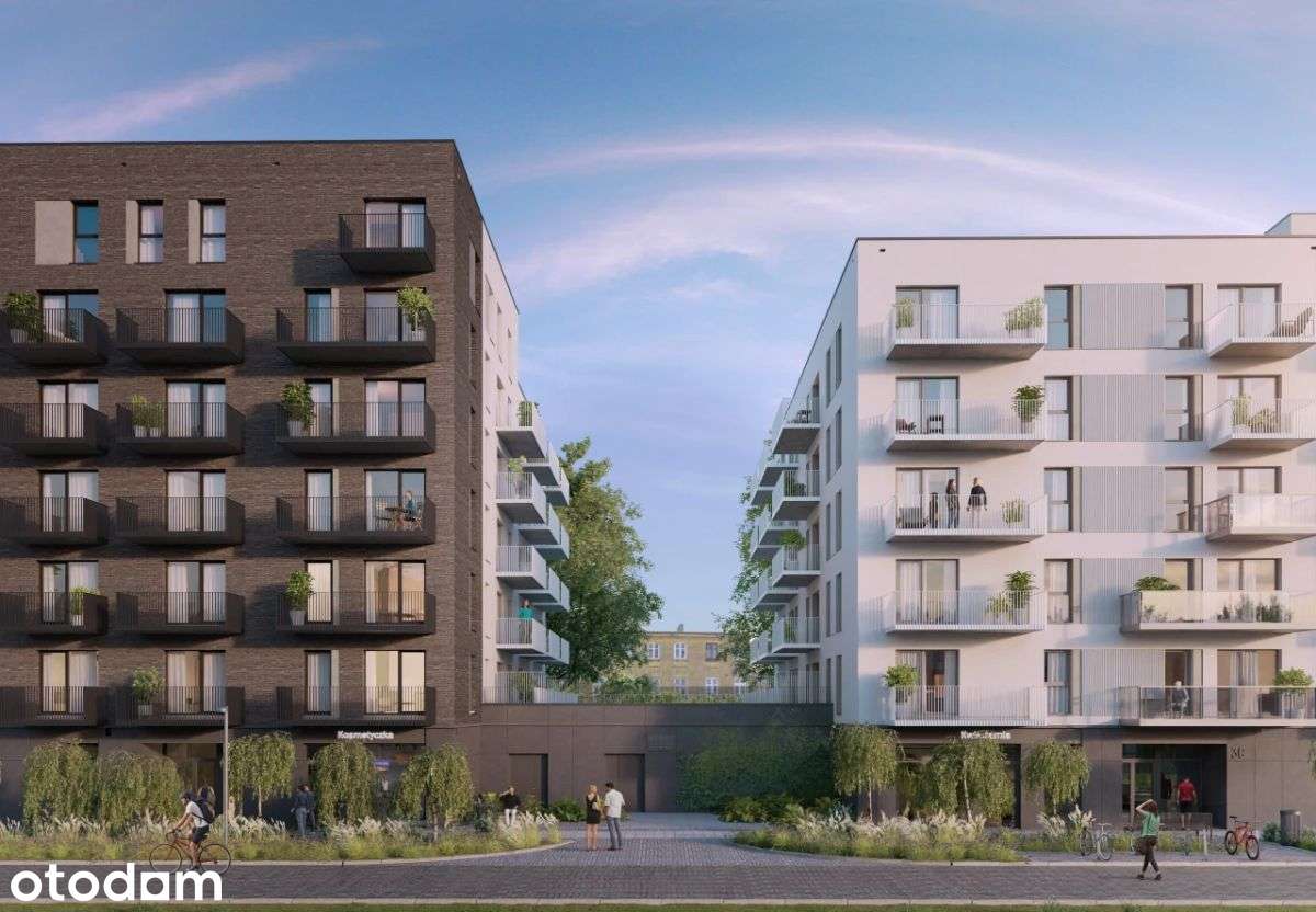 2-pokojowe mieszkanie 37m2 + balkon Bezpośrednio