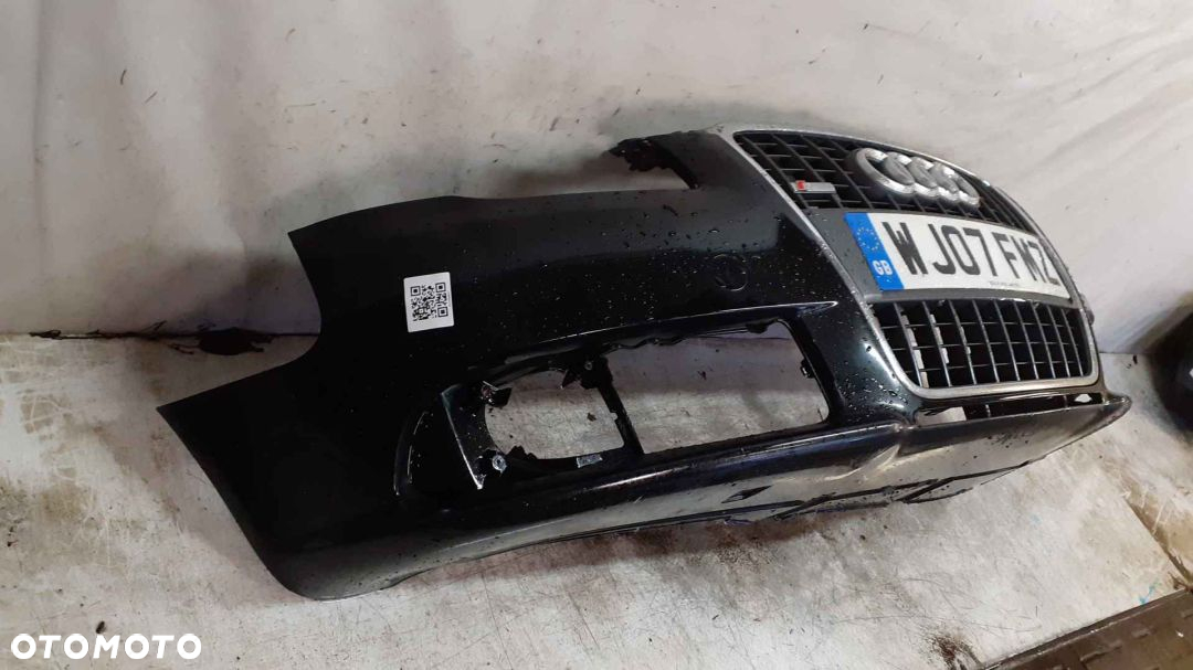 * ZDERZAK PRZÓD PRZEDNI DO AUDI A4 B7 S-LINE LY9B CZARNY - 4