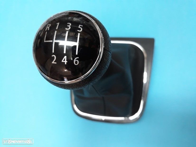 Moca manete punho velocidades Vw Golf V e VI  e Jetta  6V NOVA - 1