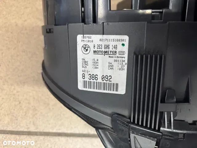 LICZNIK ZEGARY BMW E46 8386092 0263606148 - 4