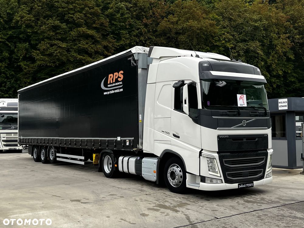 Volvo FH 500 Mega 2016 Rok + Fliegl 2017 // Oś podnoszona // Zestaw ! - 1