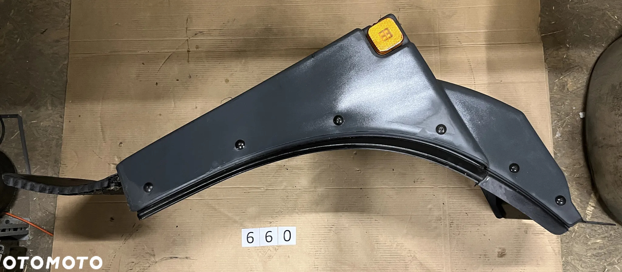 Błotnik, nadkole, chlapacz prawy MAN TGM, TGL Euro 6, 81612100540, 81612100546 - 5