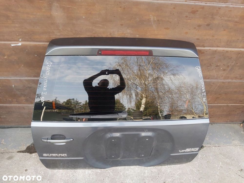 Suzuki Grand Vitara II JT Klapa tył bagażnika szyba - 4