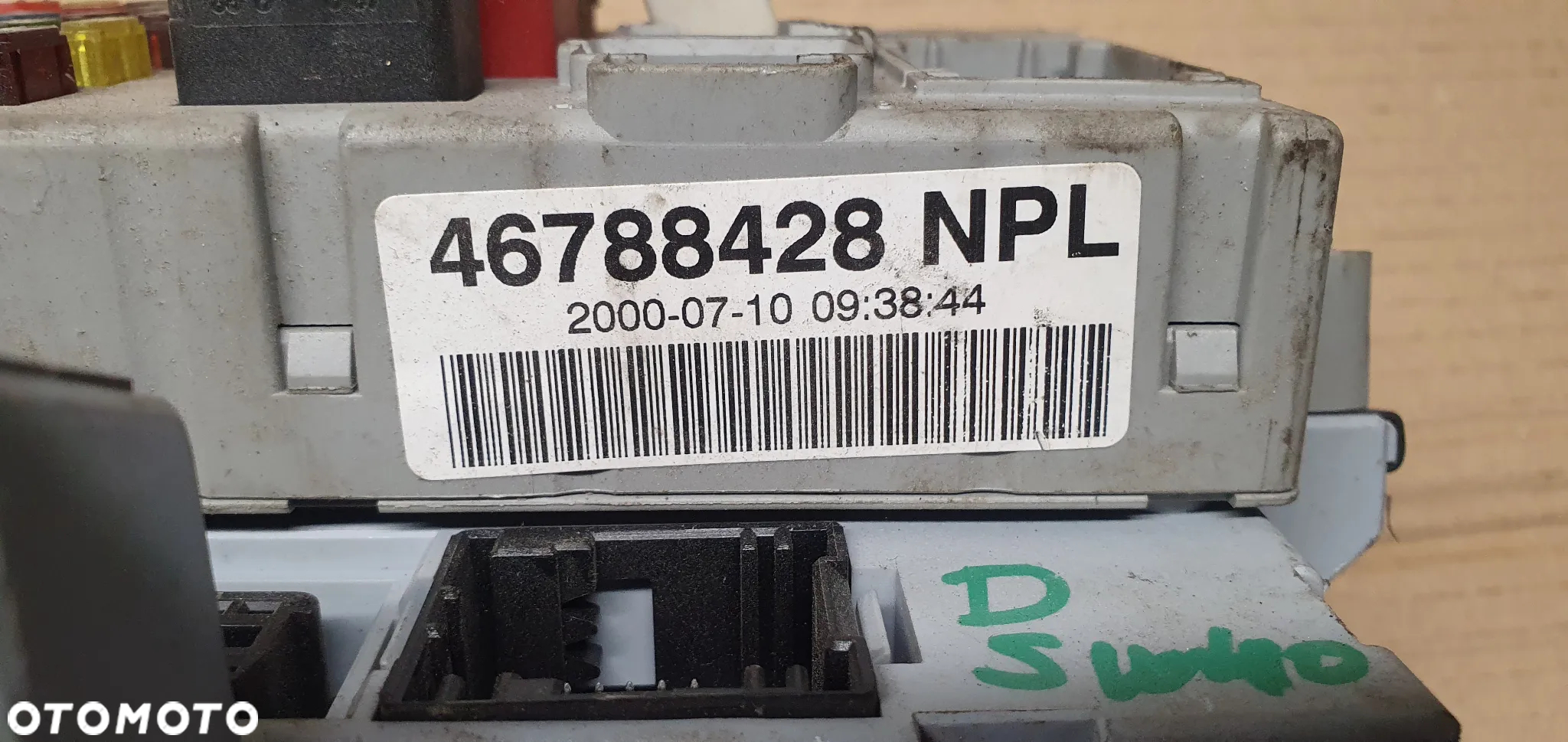 Moduł skrzynka BSI bezpieczników Fiat Punto II 46788428 - 5