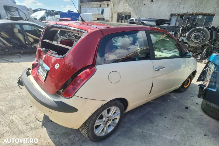airbag volan pasager cortina centura stanga dreapta torpedou plafoniera scaune fata spate bancheta  Lancia Ypsilon 843, an 2005, motor 1.4 benzina 96cp cod 843a1000  dezmembrez - 3