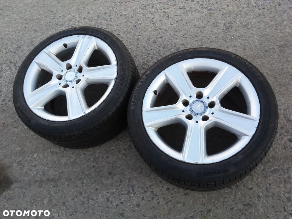 17” cali - Aluminiowe RONAL , BORBET - MERCEDES  E-klasa , C-klasa - KOŁA Felgi ALU - 5x112 , r17 cali - ORYGINAŁ  A 204 401 75 02  //  A 204 401 28 02  //  A 246 401 08 00  // - 2