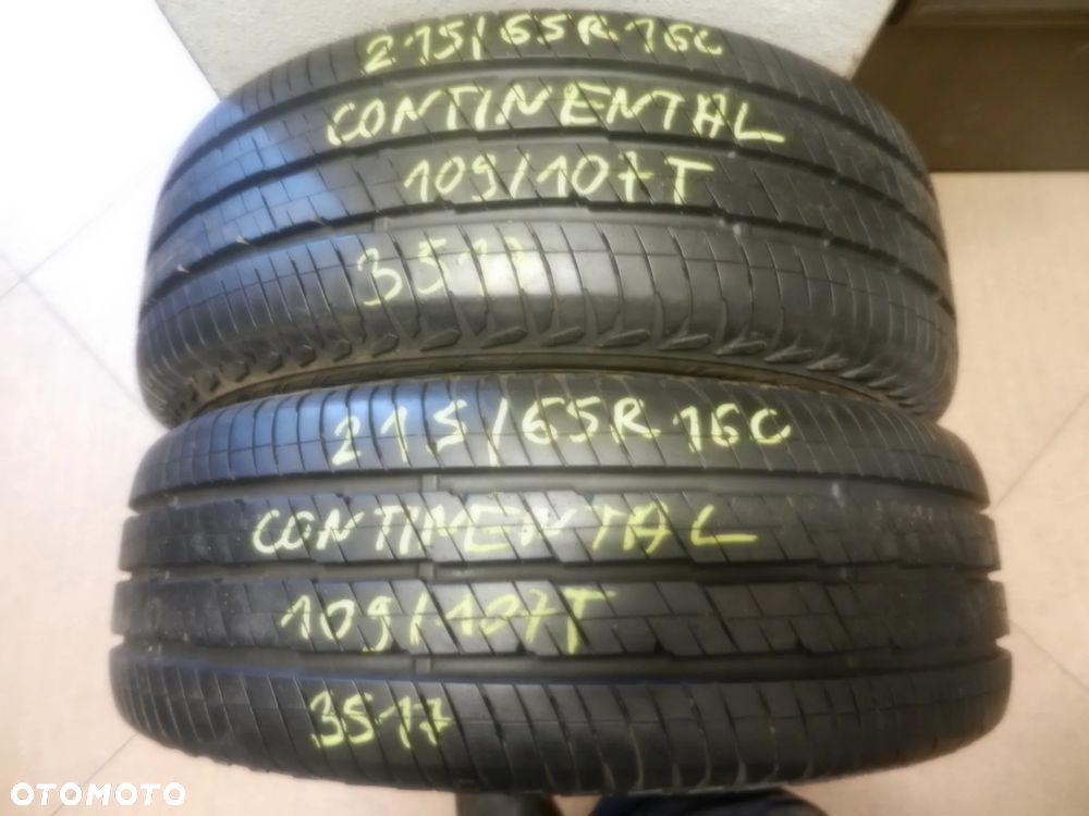 Opony 215/65r16c continental vanco 2 9mm lato para - 1