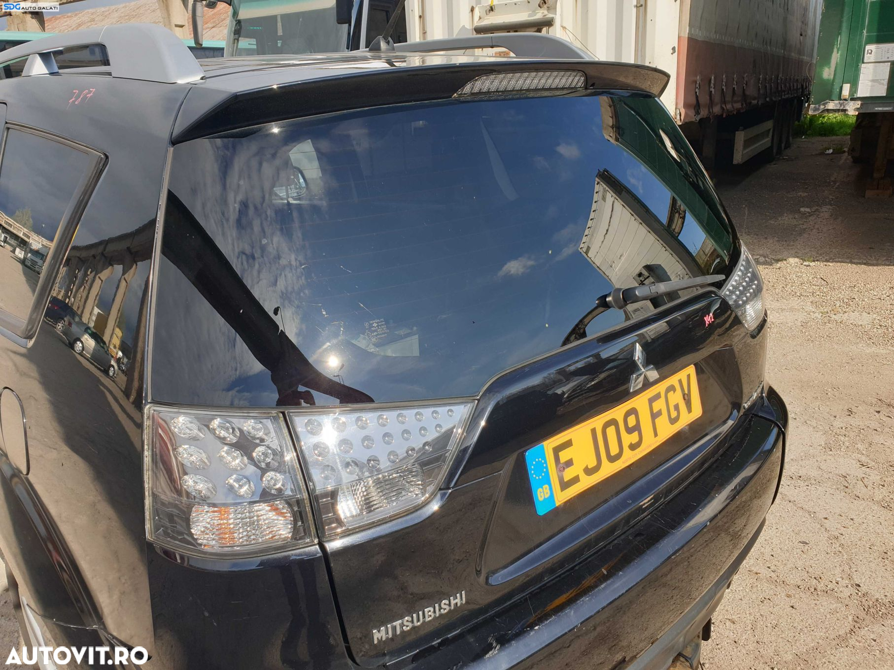 Haion Hayon Capota Portbagaj Dezechipat cu Luneta Geam Sticla Mitsubishi Outlander 2 2005 - 2012 culoare X42 [K5116] - 4