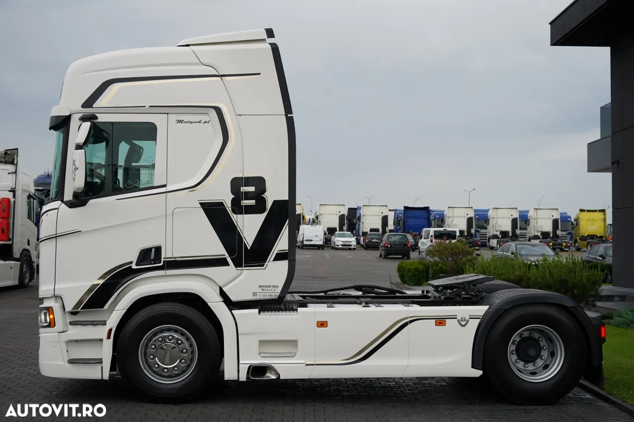 Scania R 520 / V8 / SISTEM HIDRAULIC / RETARDER / RĂCIRE ​​I-PARK / FULL AIRMATIC / ANVELOPE 100% / CONTRACT POST-SERVICE / IMPORTAT - 6