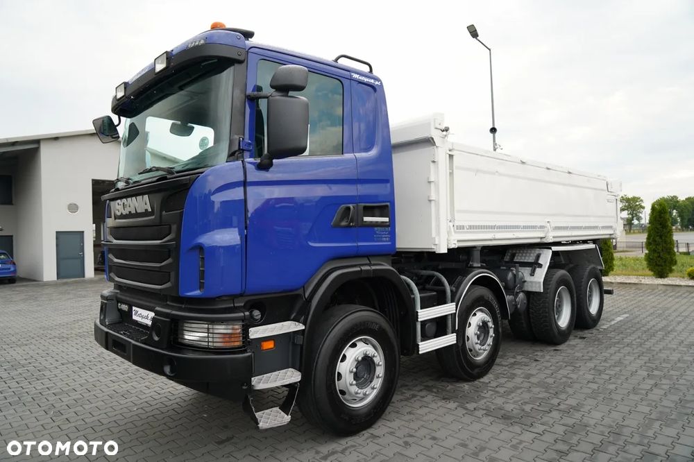 Scania G 480 / 8x4 / WYWROTKA DWUSTRONNA / HYDROBURTA / MANUAL - 15