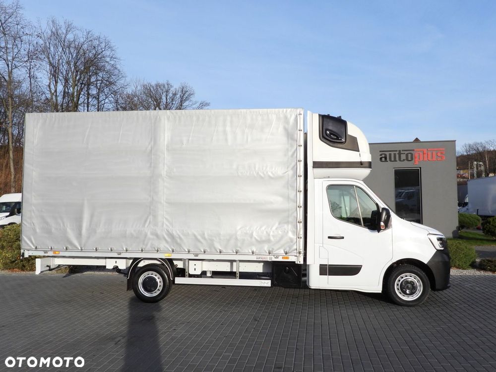 Renault MASTER PLANDEKA 10 PALET WEBASTO TEMPOMAT LEDY PNEUMATYKA KLIMATYZACJA  165KM - 8