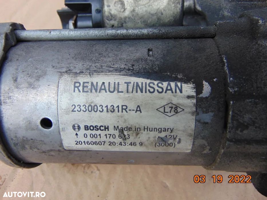 electromotor Nissan qashqai X Trail t32 - 2