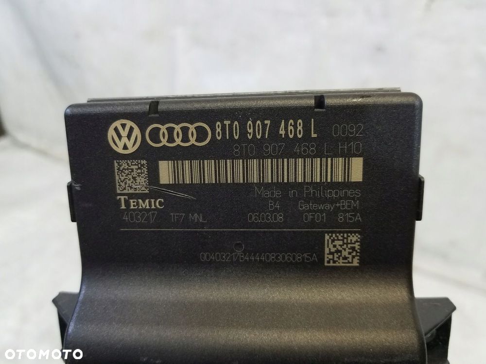MODUŁ GATEWAY AUDI A4 B8 2.0 TDI 8T0907468L - 2